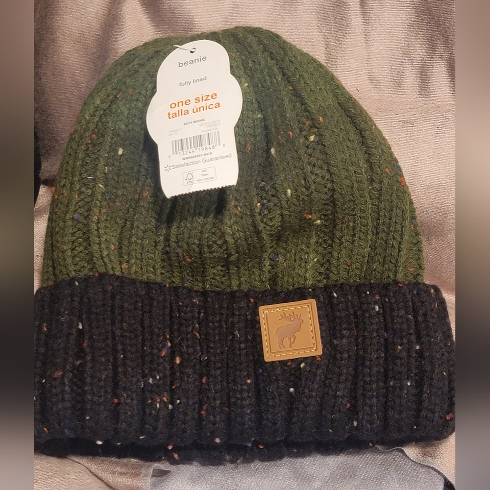 Wonder Nation Boys One Size Beanie NWT